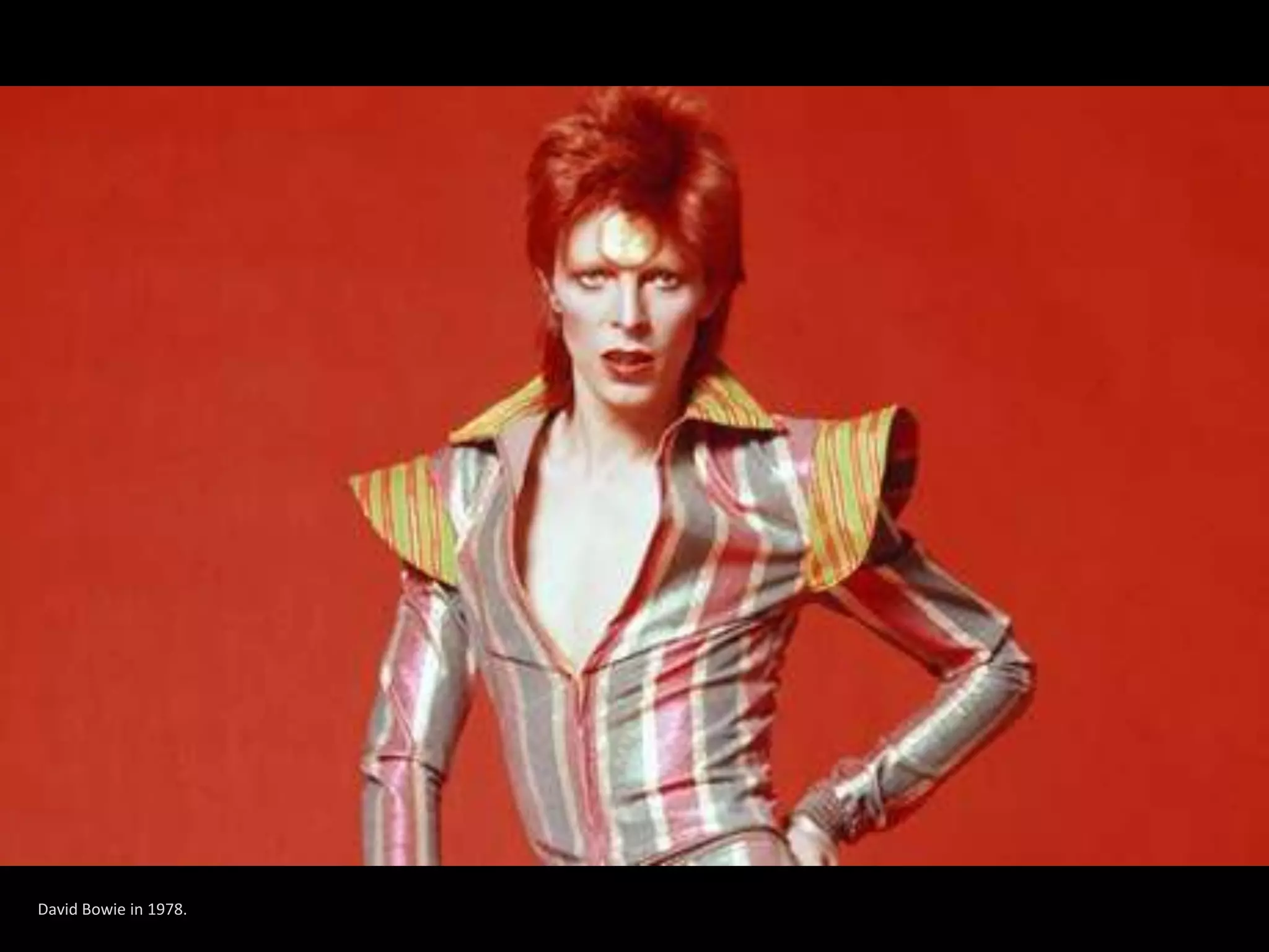 David Bowie in 1978.
 