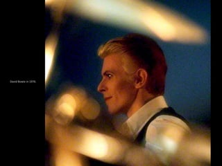 David Bowie in 1976.
 