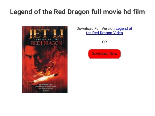 Legend Of The Red Dragon Full Movie Hd Film