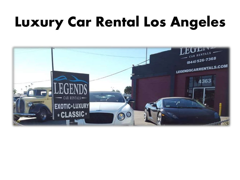 Luxury Car Rental Los Angeles