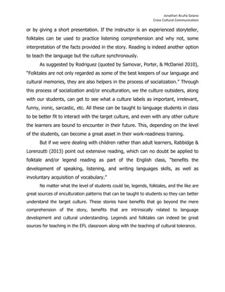 Language Legends Session Legends in language teaching and culture learning | PDF