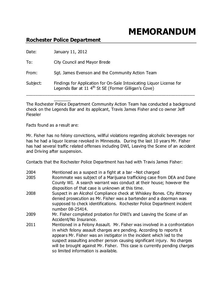 legends memorandum and request for action action memo template