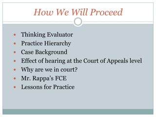 How We Will ProceedThinking Evaluator