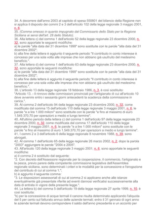 Legge regione sicilia 4 2013 art 20 comma 5 art. 20 opere ...