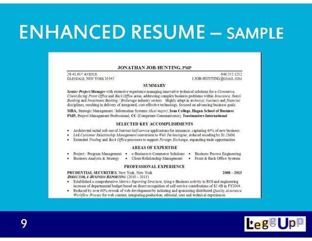 New resume search york