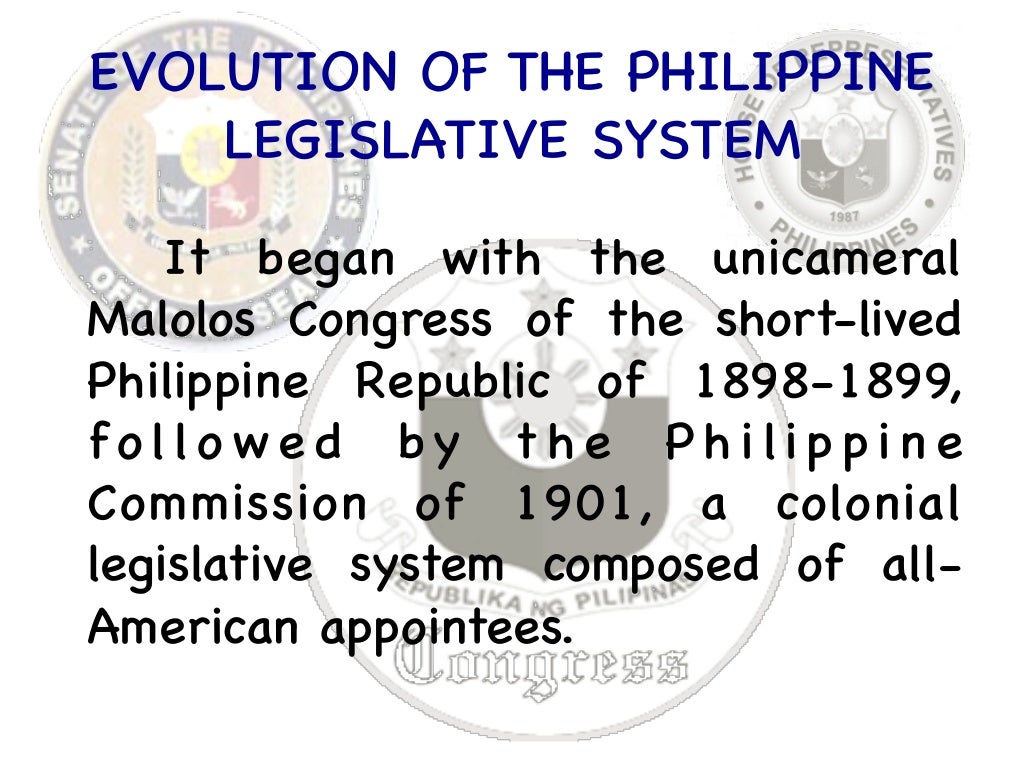 Legislative of the Philippines