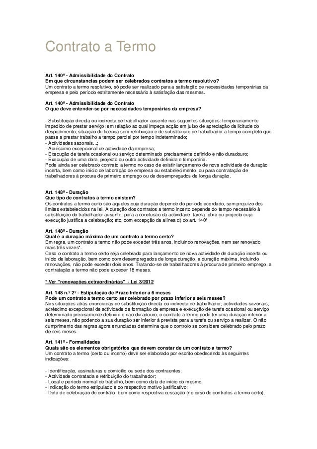 Contrato a termo incerto gravidez Contrato a termo incerto gravidez