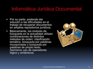 Informática Jurídica de Gestión e 