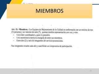 MIEMBROS
12
 