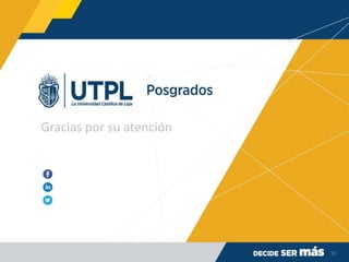 Gracias por su atención
19
 