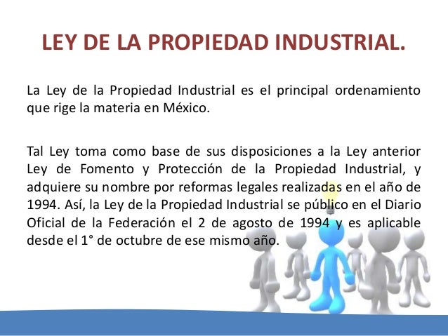 Legislación y fomento industrial