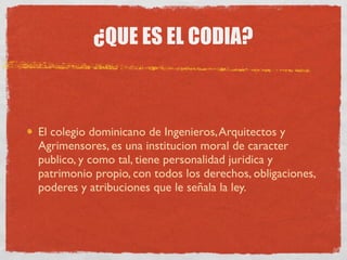 Legislacion - El CODIA | KEY