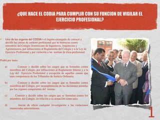 Legislacion - El CODIA | KEY