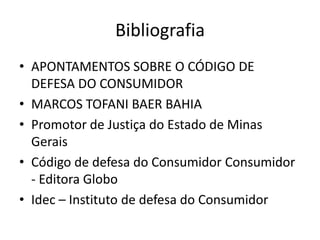 Criação do CDC – lei 8078/90Para equilibrar esta relação, o Congresso Nacional elaborou, em 1990, o CDC, fundamentando-se no princípio  da vulnerabilidade e no equilíbrio das relações de consumo (CDC, art. 4°).