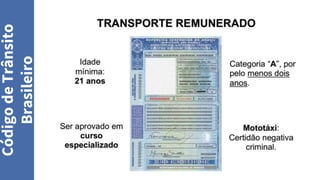 Código
de
Trânsito
Brasileiro
 