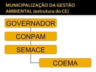 GOVERNADOR CONPAM SEMACE COEMA 