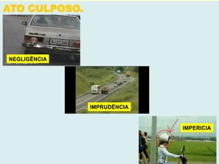 O meio ambiente influências diretamente
em nossa condução.
O Homem no trânsito
LUZ
VIA
VEÍCULO TEMPO
Profº. Milton
TRÂNSITO
MOTORISTA
MOTORISTA
O motorista é a peça fundamental; sua
condição física e mental é um fator
importante para que ele próprio não seja a
adversidade.
Art. 166: Confiar ou entregar a direção de
veículo a pessoa que, mesmo habilitada, por
seu estado físico ou psíquico não estiver em
condições de dirigi-lo com segurança
Infração – gravíssima
Penalidade – multa (R$ 191,54)
FATORES HUMANOS
Físicos:
 fadiga (cansaço)
 dirigir alcoolizado
 sono
 pressa
 má alimentação
 drogas
 visão/audição deficiente
 perturbações físicas
 dores/doenças
FATORES HUMANOS
Mentais
estados emocionais
(tristezas/alegrias)
 preocupações
 medo
 insegurança
 dificuldades financeiras
 sob efeito de medicação
 ansiedade
 agressividade
 fortes emoções
ATO CULPOSO.
IMPRUDÊNCIA
IMPERICIA
NEGLIGÊNCIA
 
