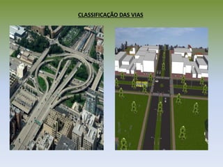 CLASSIFICAÇÃO DAS VIAS
 