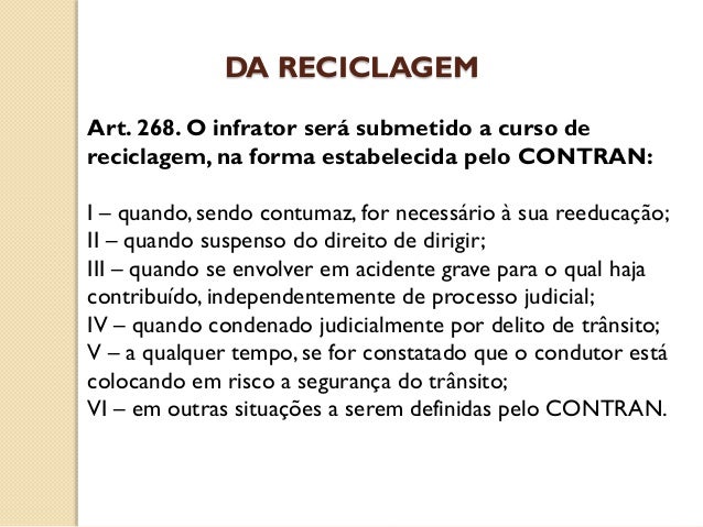 Legislação de trânsito