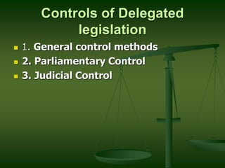 Legislation and delegated legislation | PPT