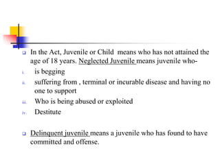  The state looked into the problem of juvenile social
maladjustment and made special efforts to mobilize all possible
res...