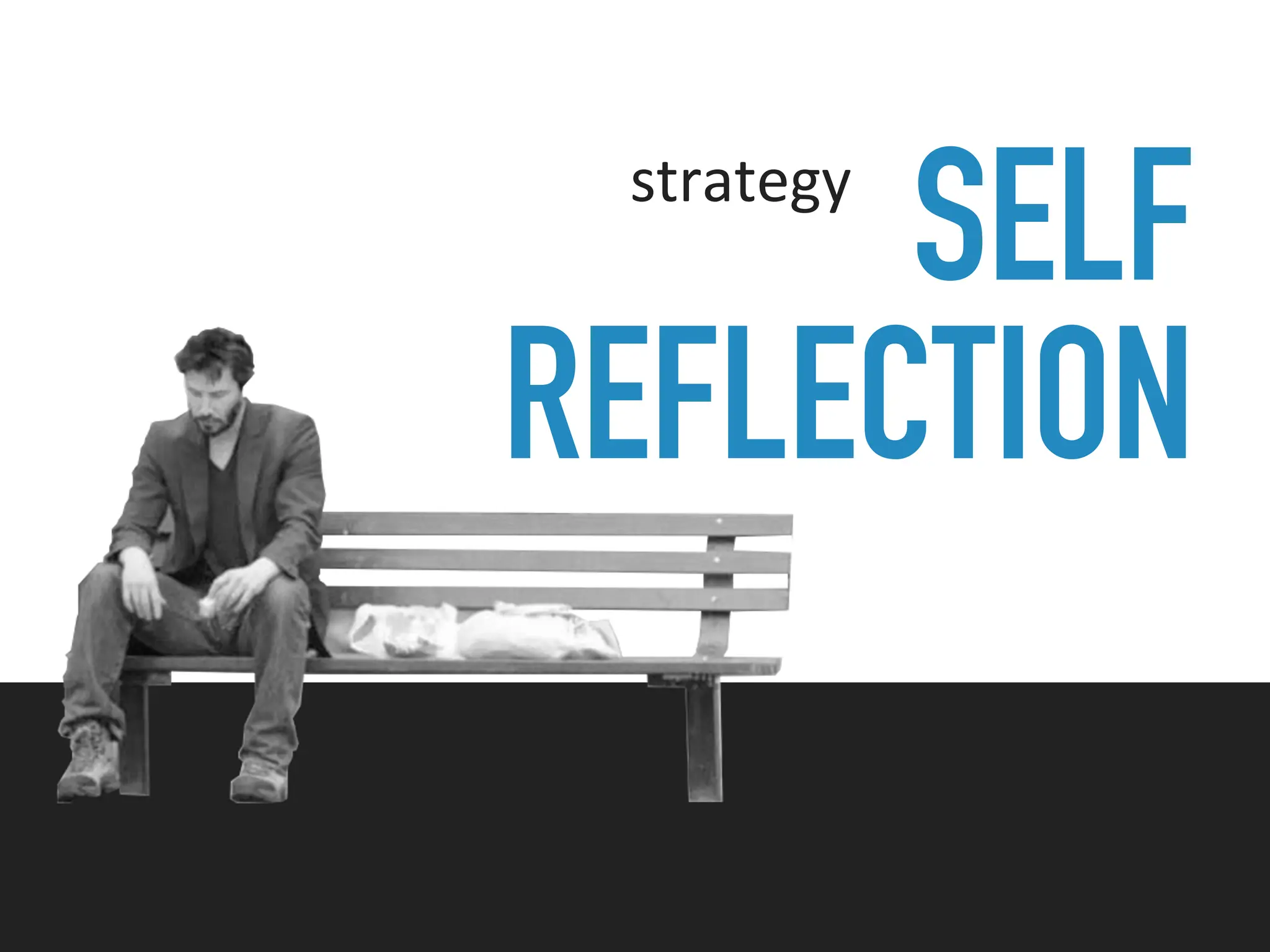SELF
REFLECTION
strategy
 