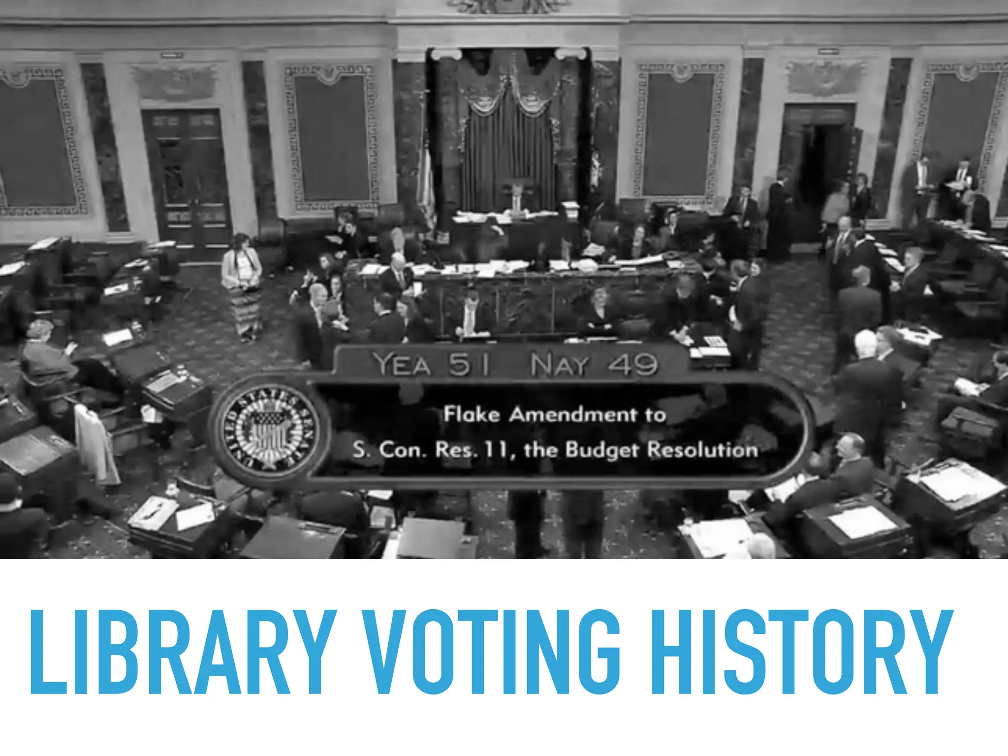 LIBRARY VOTING HISTORY
 