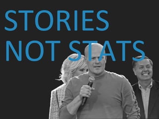 STORIES
NOT STATS
 