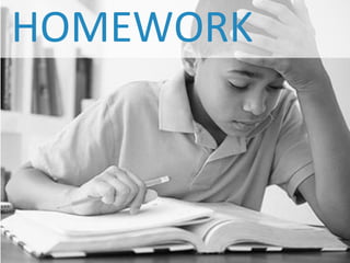 HOMEWORK
 