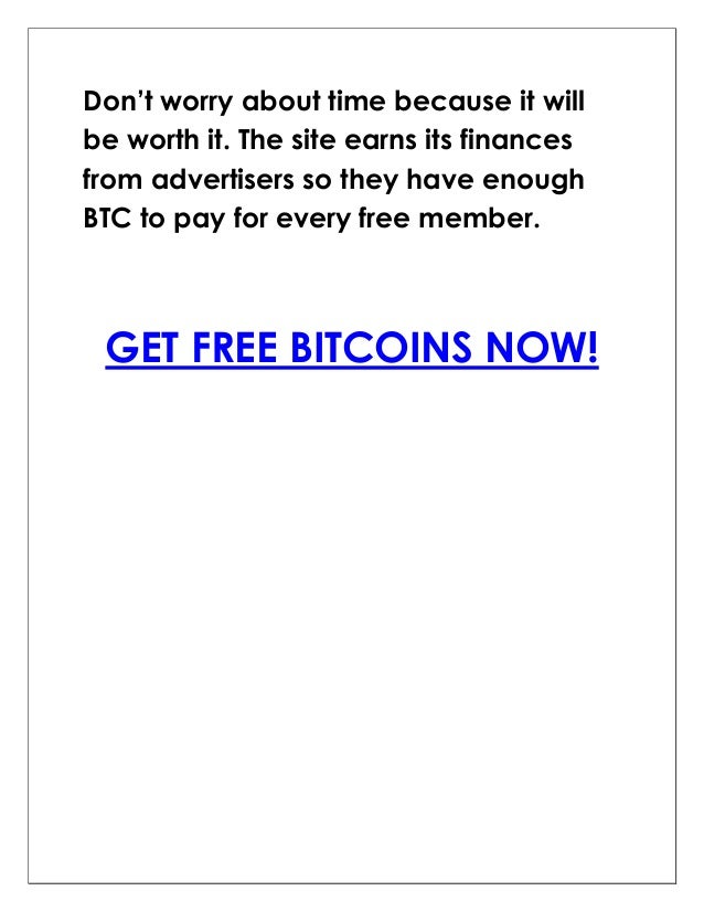 Two Legit Sites That Offers Bitcoins For Free Without Investing - 
