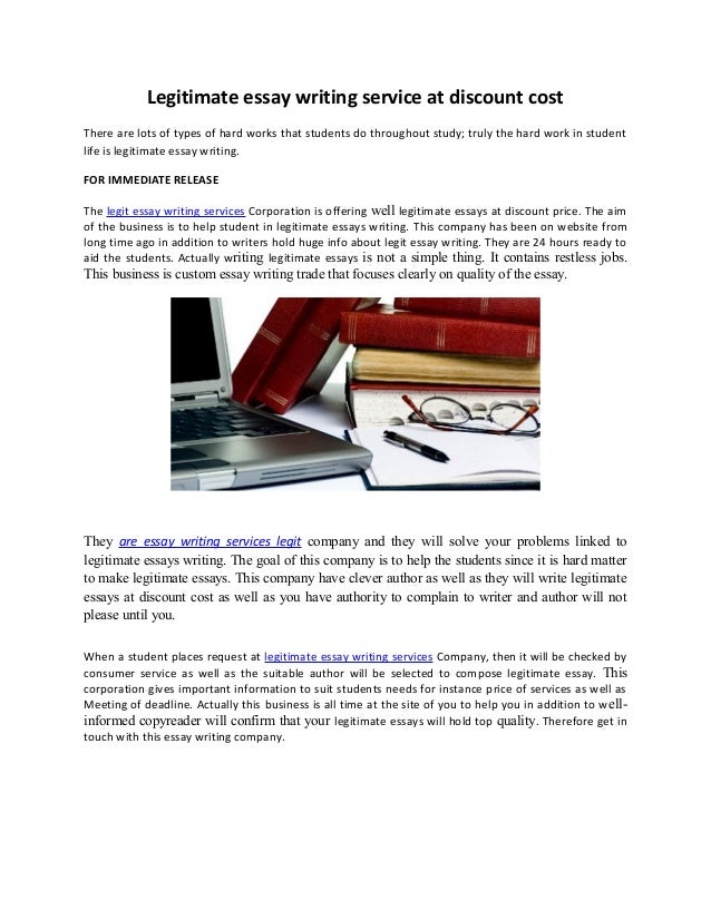 is essay writing service legit