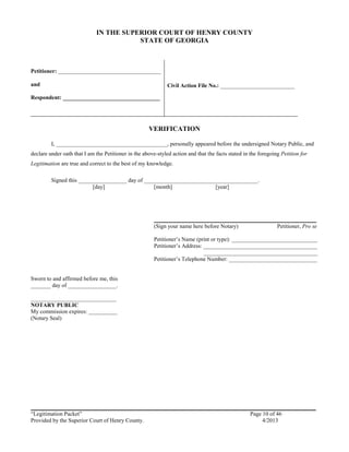 Legitimation packethenry | PDF