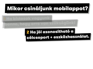 Mitől lesz a miénk a legjobb mobilapp?