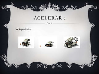 ACELERAR :
 Reproducir :
 