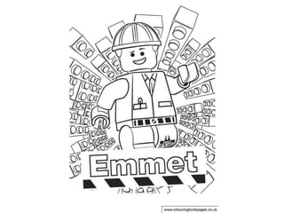 Lego Movie 2 Coloring Pages