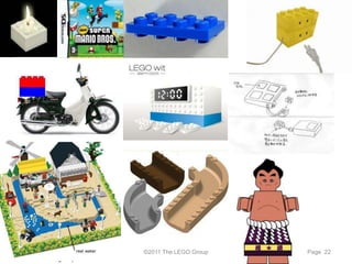 ©2011 The LEGO Group   Page 22
 