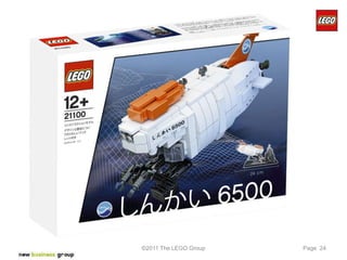 ©2011 The LEGO Group   Page 24
 