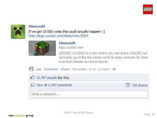 ©2011 The LEGO Group
                       Page 32
 