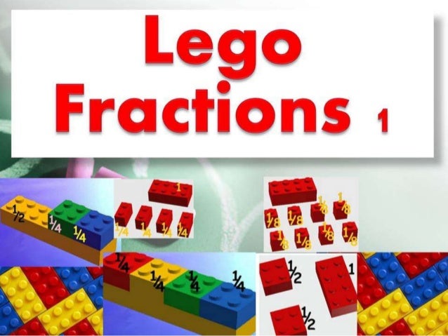 fractions lego