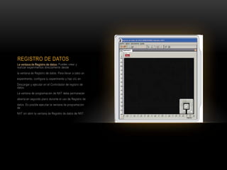 REGISTRO DE DATOS
 