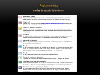 Registro de datos
 