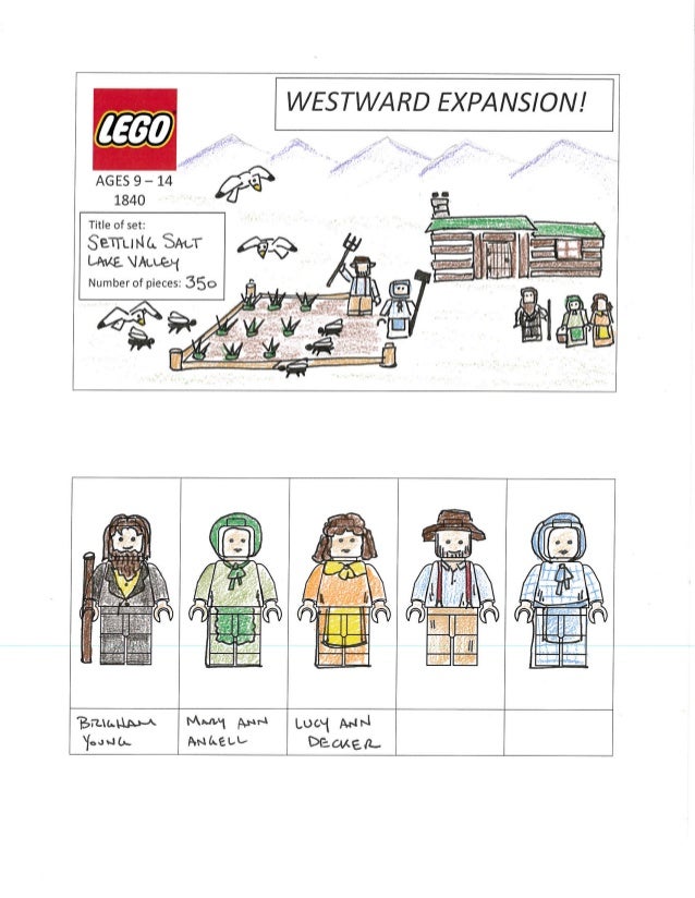a few examples of the lego template in use