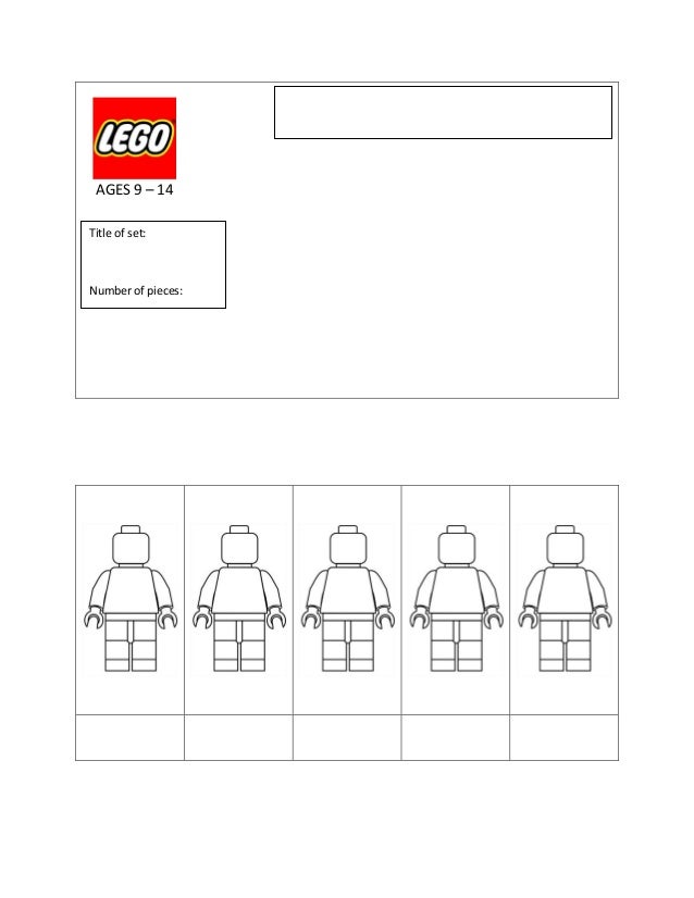 LEGO Packaging Template