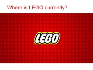 Where is LEGO currently?
 