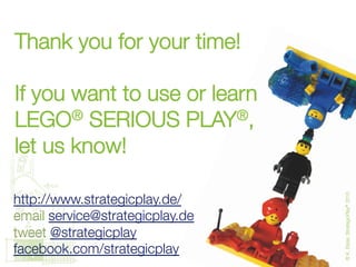 © 2015
http://www.strategicplay.de/
email service@strategicplay.de
tweet @strategicplay
facebook.com/strategicplay
Thank y...