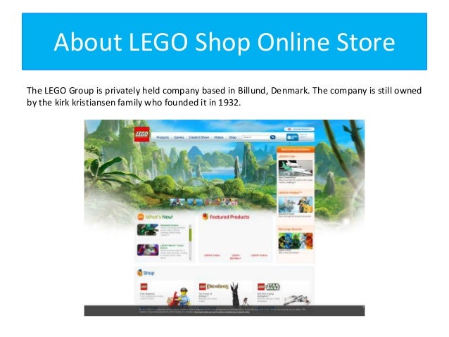 lego store website