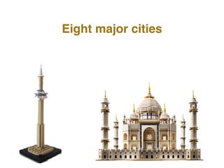 Eight major cities