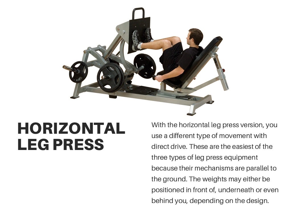 Types of Leg Press Machines