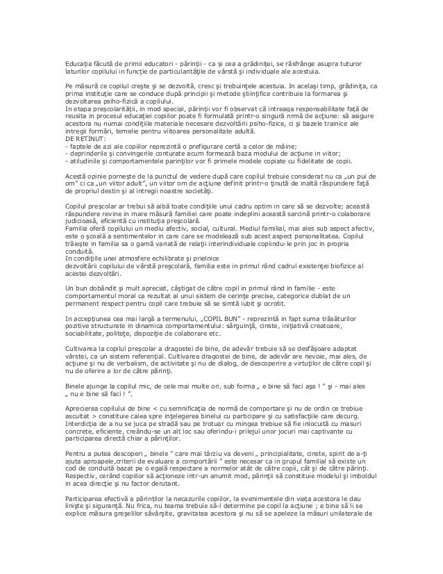 Dialog despre importanta familiei in viata unui copil
