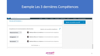 Exemple Les 3 dernières Compétences
72
 